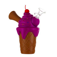 Bong de Silicon Diseño de Helado.
