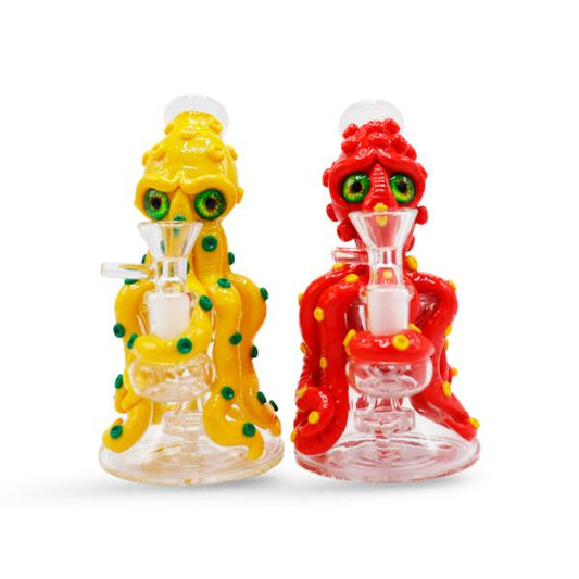 Bong de Vidrio Pulpo.