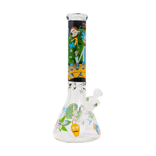 Bong de vidrio Rick y Morty.