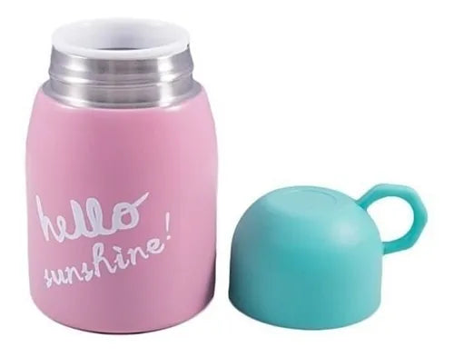 Botella Hello Sunshine! Rosa.