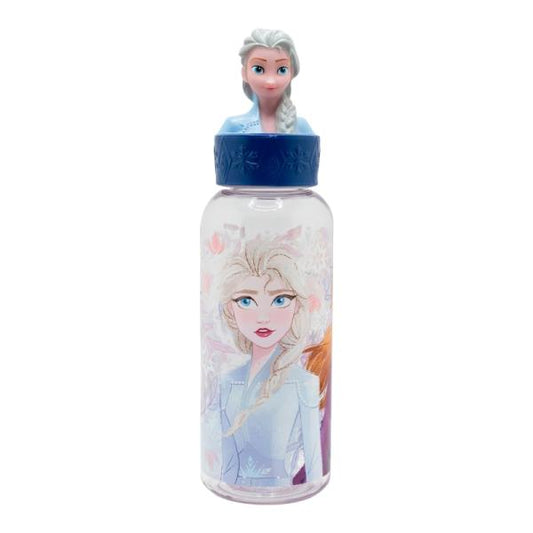 Botella con Tapa 3D Disney Frozen Elsa 81054.