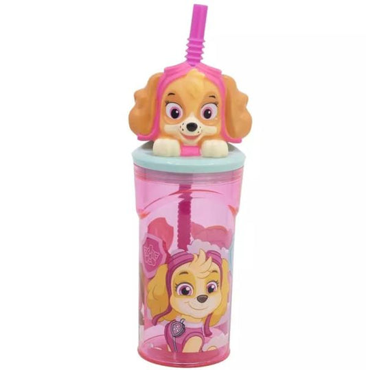 Botella con Tapa 3D Paw Patrol 81866.