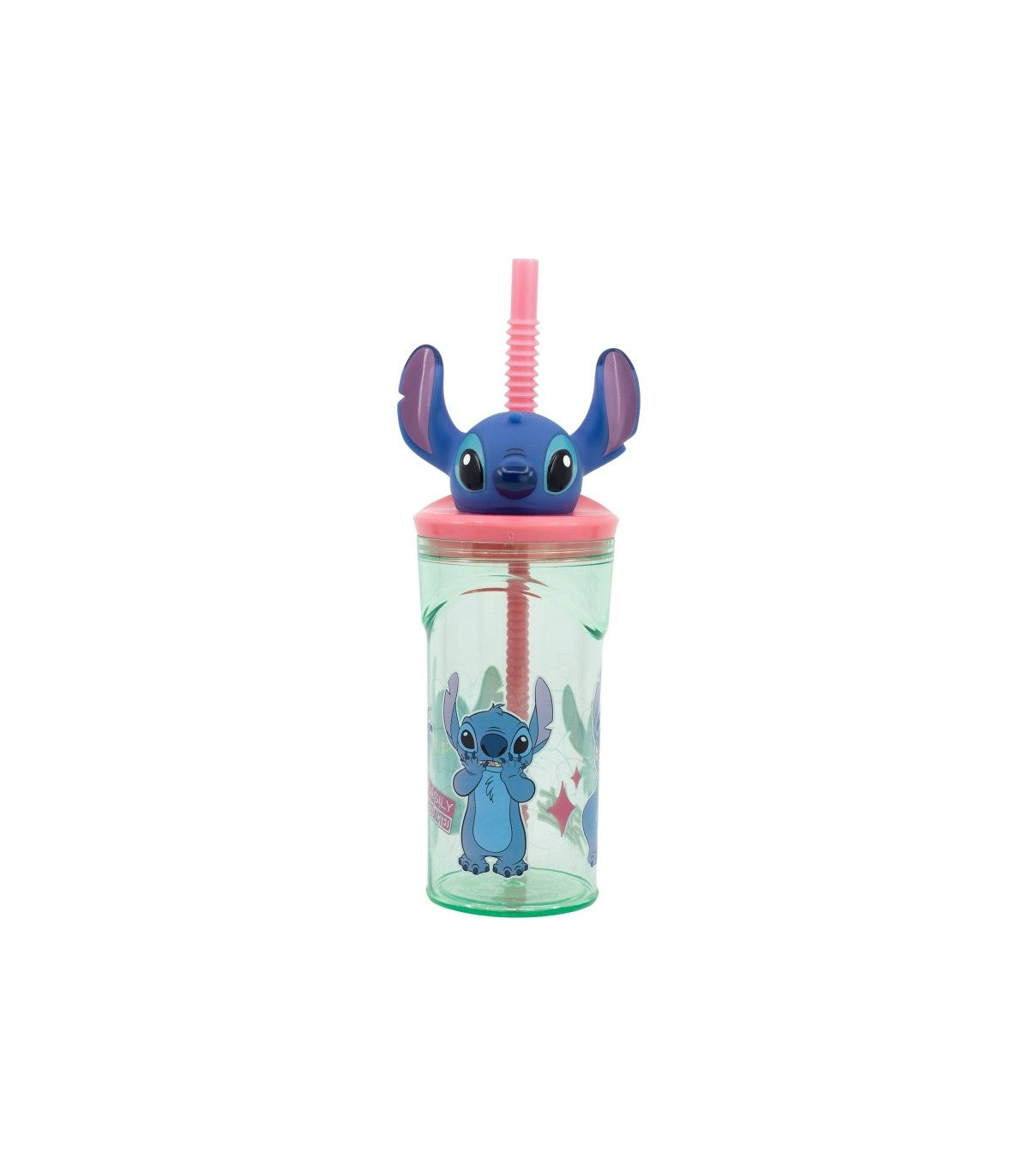 Botella con Tapa 3D Stitch 74869.