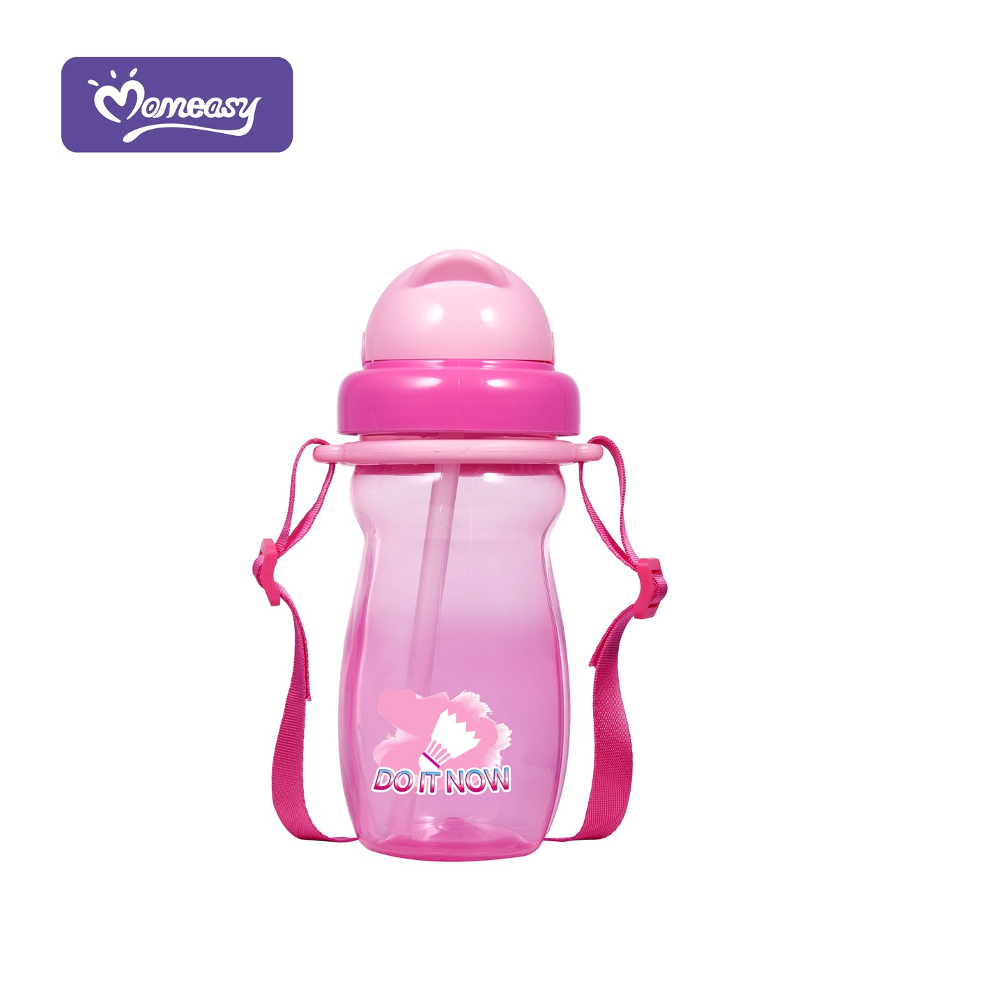 Botella para Agua Momeasy Rosado.