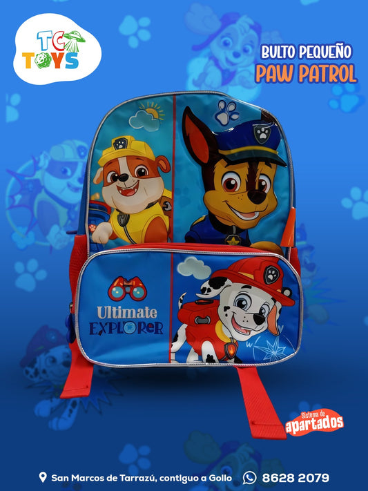 Bulto Pequeño Paw Patrol Spin Master.