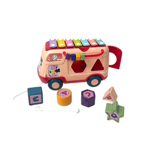Bus Musical Disney Baby Minnie Carnival Toys.