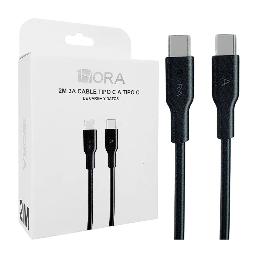 Cable 1Hora Tipo C a Tipo C 2 Metros CAB270.