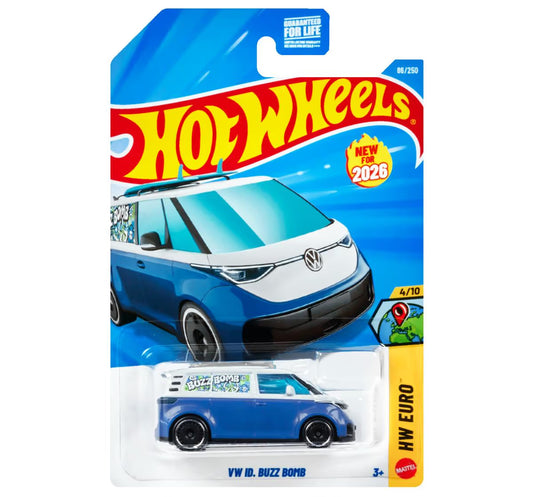 Hot Wheels VW ID. Buzz Bomb Azul.