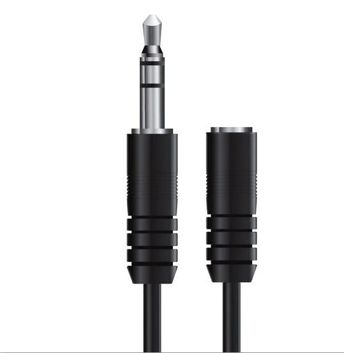 Cable Agiler extensor 3.5mm hembra a 3.5mm macho 2mts.