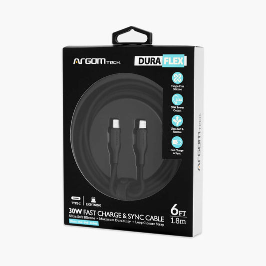 Cable ArgomTech ARG-CB-0072BK Lightning.