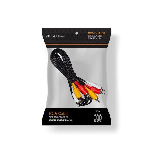 Cable ArgomTech RCA 1.5mts ARG-CB-0089 .
