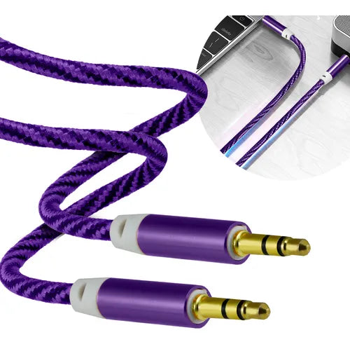 Cable Auxiliar 3.5MM Stereo Aux Y-10.