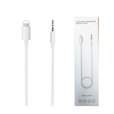 Cable Auxiliar Lightning a 3.5MM JH-025.