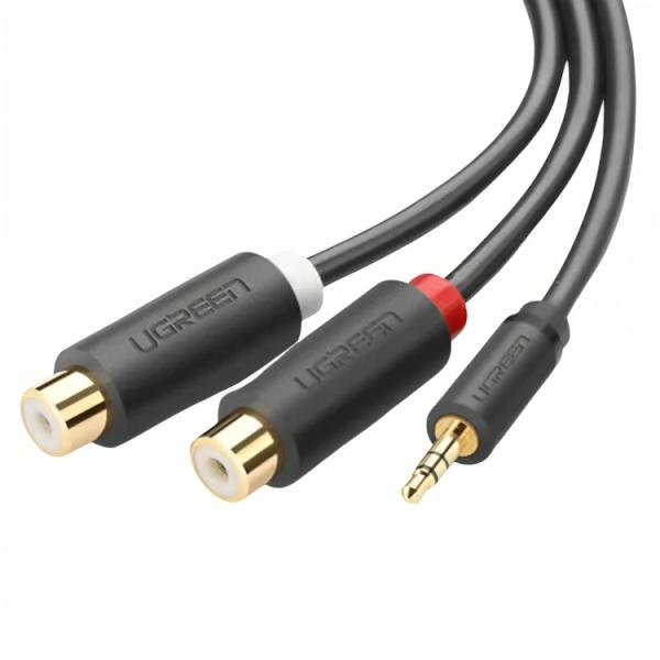 Cable Ugreen 3.5mm a 2RCA.