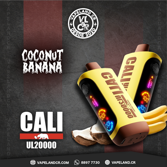 Cali Bars Coconut Banana 20000 puffs.