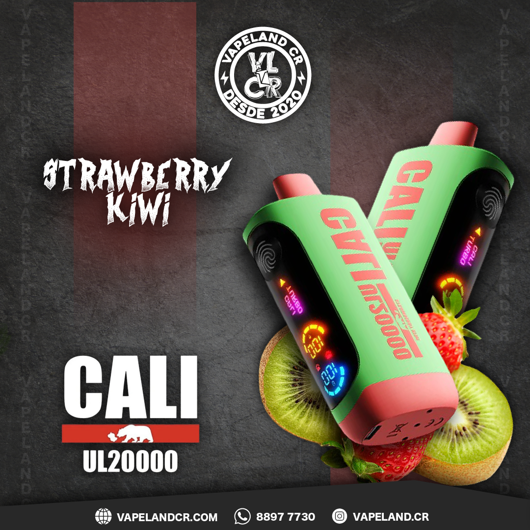 Cali Bars Strawberry Kiwi 20000 puffs.