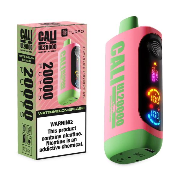 Cali Bars Watermelon Splash 20000 puffs.