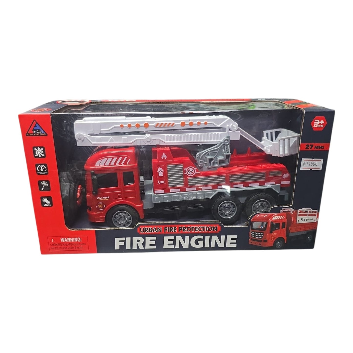 Camión de Bomberos a Control Remoto Long Ying Toys.