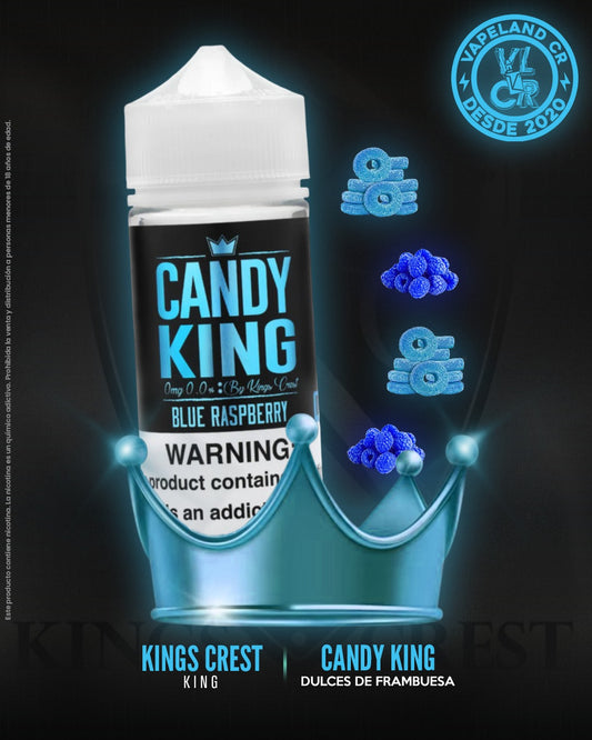 Candy King Blue Raspberry 3mg.
