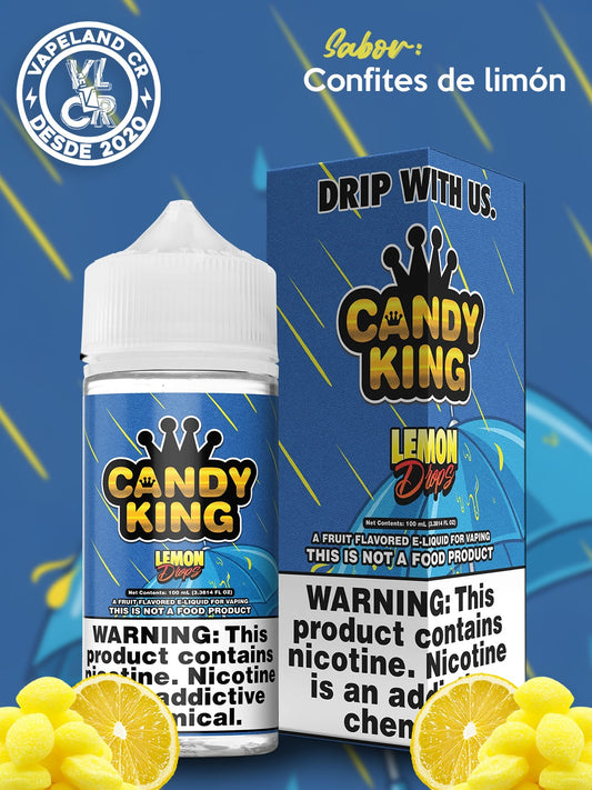Candy King Lemon Drops 3mg.