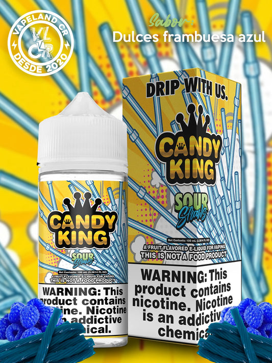 Candy King Sour Straws 3mg.