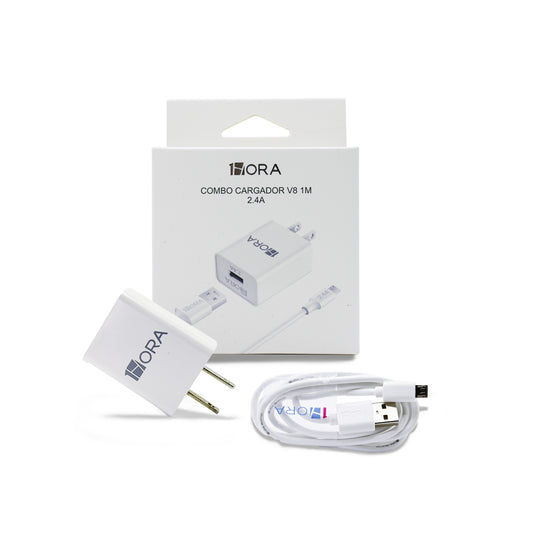 Cargador para Celular 1Hora GAR124 Micro-USB.