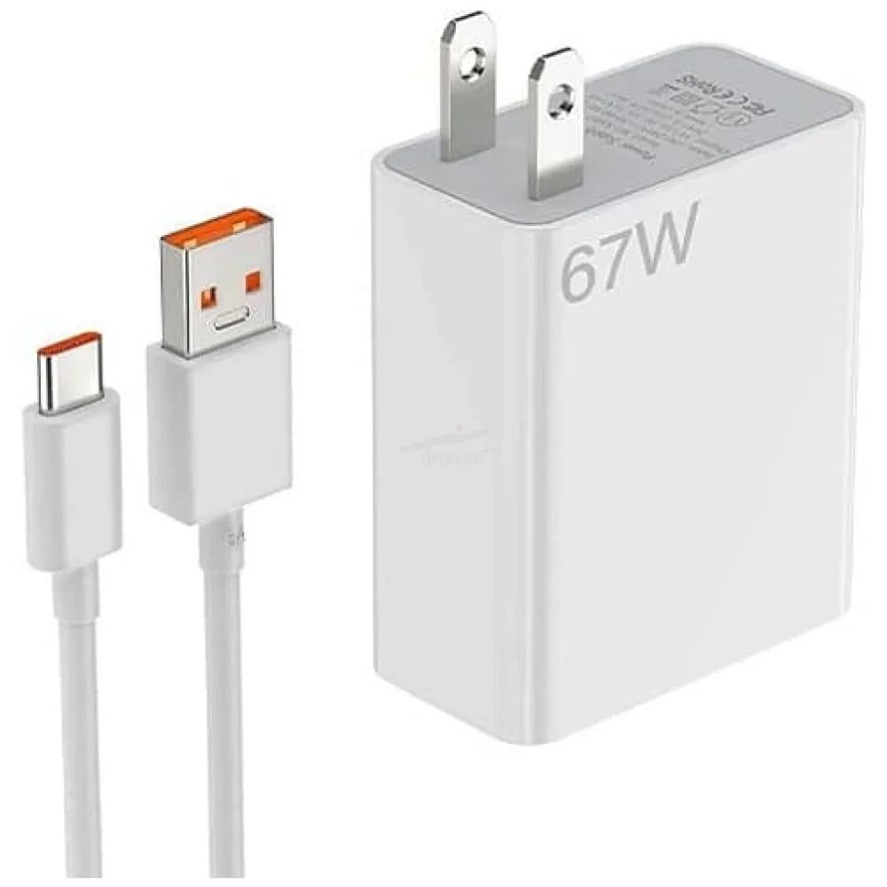 Cargador para Celular Xiaomi Original 67W Tipo-C.