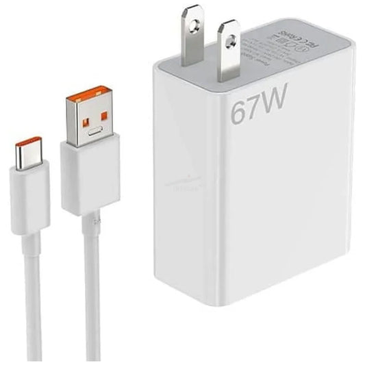 Cargador para Celular Xiaomi Original 67W Tipo-C.