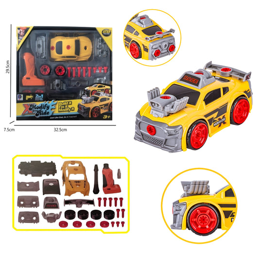Carro Armable Amarillo BOHUI.