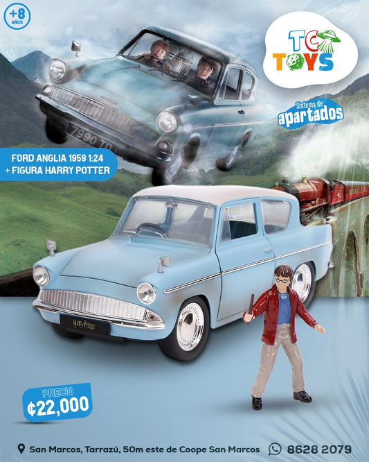 Carro Jada Ford Anglia 1959 Harry Potter.