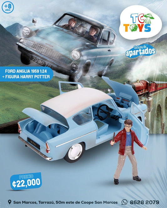 Carro Jada Ford Anglia 1959 Harry Potter.