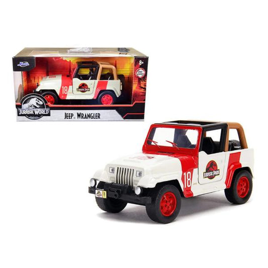 Carro Jada Jeep Wrangler 1992 Jurassic World.