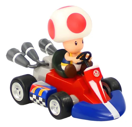 Carro Mario Kart de Fricción Toad.