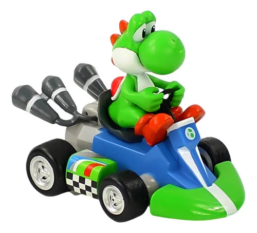 Carro Mario Kart de Fricción Yoshi.