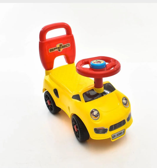 Carro Montable Amarillo.