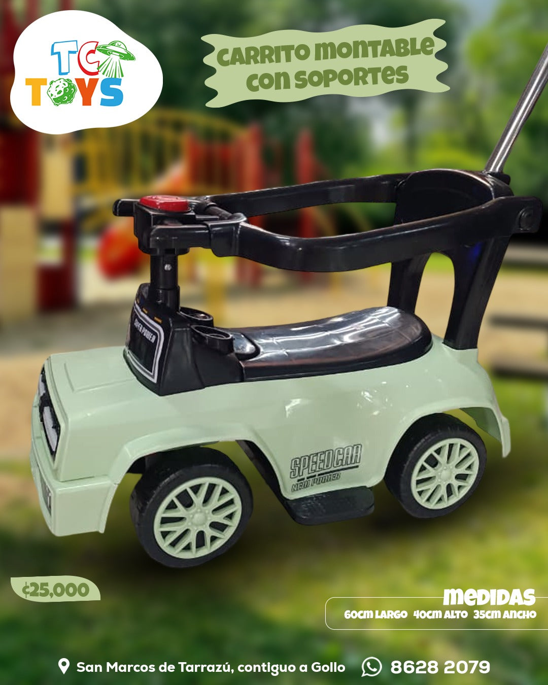 Carro Montable con Soporte.