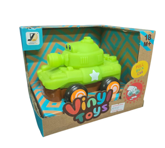 Carro Tanque Vinyl Toys Jiazhouda Toys.