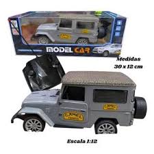Carro a Control Remoto Con Luz FJ40 Gris Junyuan.