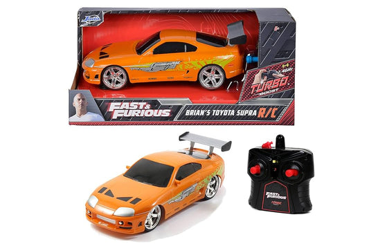 Carro a Control Remoto Rápidos y Furiosos Brian's Toyota Supra Jada.