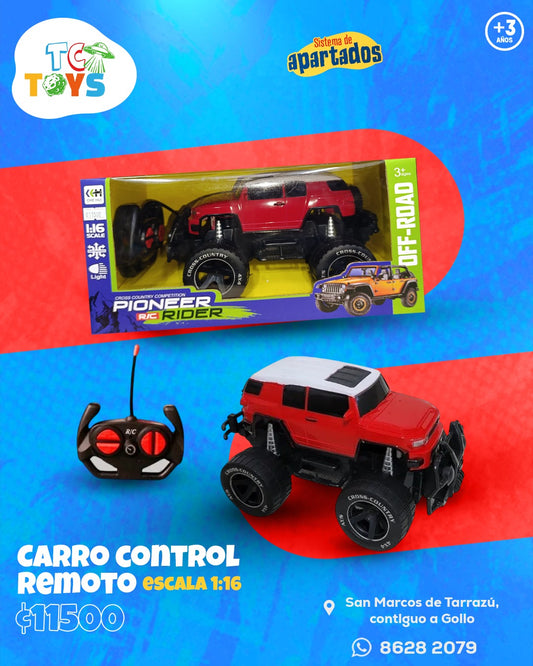 Carro a Control Remoto Pioneer Rider OFF-ROAD.