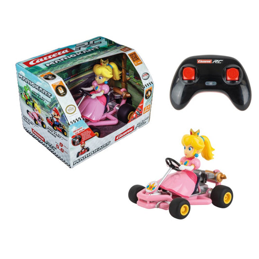 Carro de Control Mario Kart Princesa Peach Carrera RC.