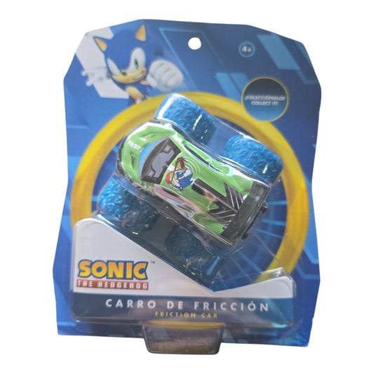 Carro de Fricción Sonic The Hedgehog.