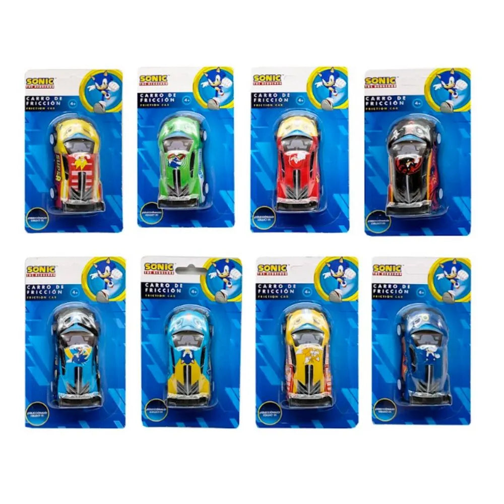 Carro de Fricción Sonic The Hedgehog.