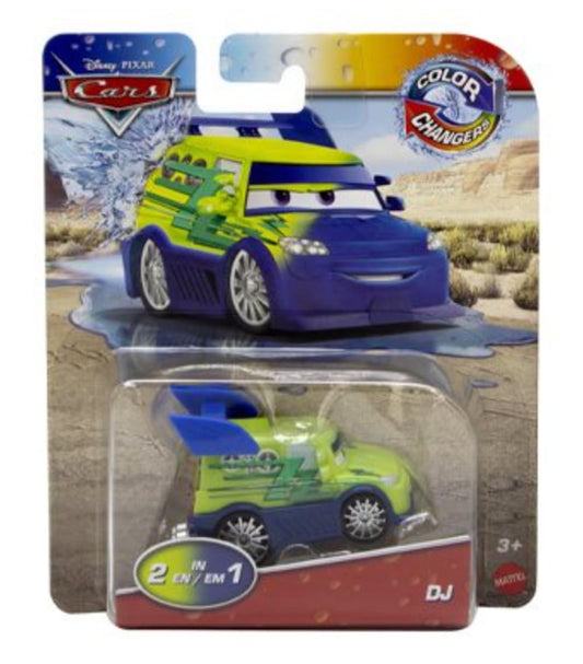 Cars Mattel Color Changers DJ.