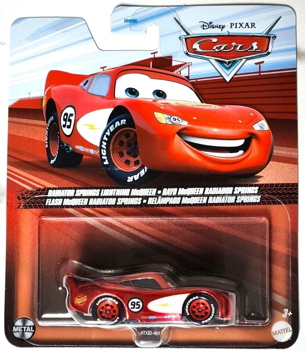 Cars Mattel Rayo McQueen Radiador Springs.