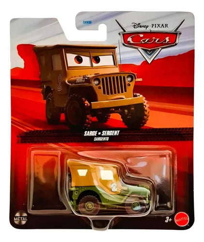 Cars Mattel Sargento.