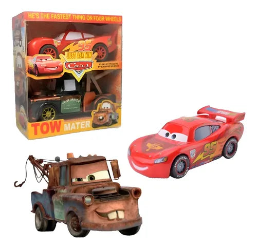 Cars Rayo McQueen y Matte.