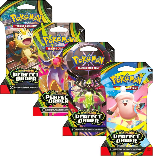 Cartas Pokémon Originales Mega Evolution Perfect Order.