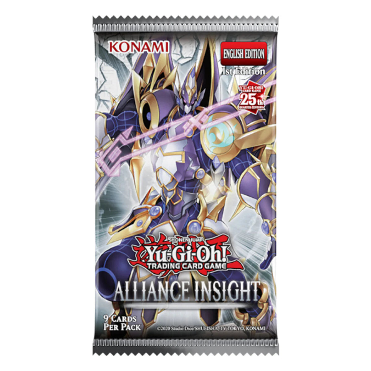 Cartas Yu-Gi-Oh Originales KONAMI Alliance Insight.