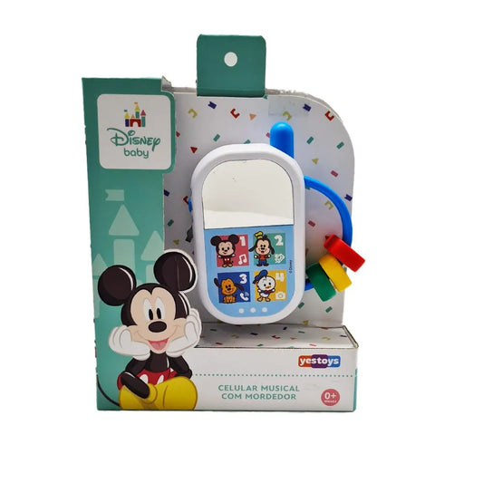 Celular Sensorial con Música Disney Mickey Mouse Carnival Toys.